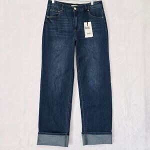 Oat New York Women's Straight Leg Jeans - Dark Blue